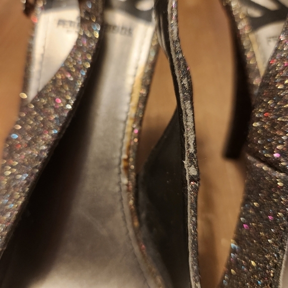 Fergalicious by Fergie Women's Heels Size 7.5M Open Toe Sling Back Mona T 4" - Picture 8 of 16